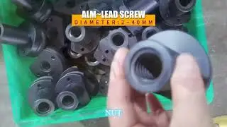 Delrin nut POM PTFE different material lead nuts