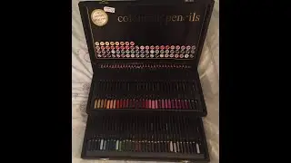 ACTION : BELLE MALETTE DE CRAYON DE COULEURS ET SUPER ASTUCE POUR TAILLER VOS CRAYONS A MINES