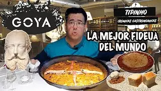 Nos comemos la mejor FIDEU&Agrave; del mundo 2022. Rte. Goya Gallery, gastron&oacute;micamente espectacular.