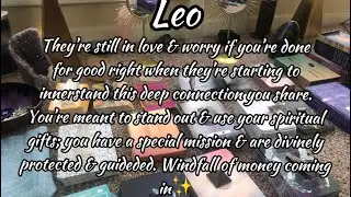 LEO♌️In 💚 & not letting you go; Your InnerG is healing & magnetic bc your unique spiritual mission✨