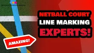 Netball Court Line Marking Specialists Near Me | Preformed Playground Markings