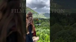 Hagrids hut filming location in POA #harrypotter #hogwarts #shorts