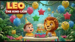 Leo the Kind Lion 🦁💛✨ | Heartwarming Kids Story About Kindness & Friendship 🌈📚