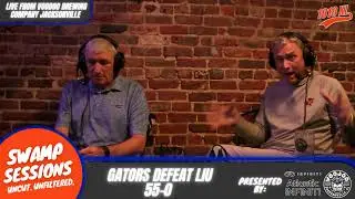 Florida Gators доминируют над LIU | Swamp Sessions с Дэном и Джеффом. РЕАКЦИЯ В ПРЯМОМ ЭФИРЕ