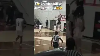 NO. 2 PICK Brandon Miller jumps OVER defender #nba #shorts #charlottehornets
