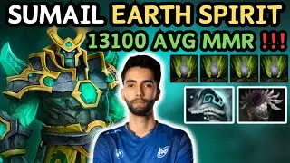🔥 7.37d Sumail EARTH SPIRIT Midlane Gameplay 🔥 Insane Play From SUMAIL - Dota 2