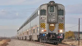 Railfanning Bakersfield, CA FT Comet Cars, High Speed Trains, Warbonnet, and More! 12/18/2023