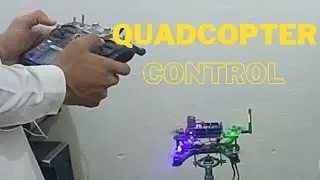 Quadcopter performance testing on test bench with Kalman Filtering estimation.