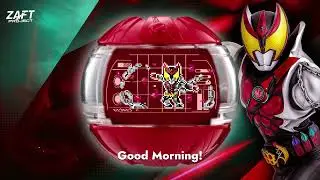 Kiva Legend Rider Capsem Animated Pixel Kamen Rider Zeztz Driver Henshin Sound 仮面ライダーゼッツ キバカプセム 変身音