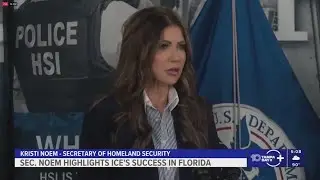 Secretary of Homeland Security highlights ICE partnerships with local law enforcement in Florida
