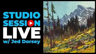 Acrylic Painting Studio Session Live w/ Jed Dorsey