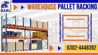 Warehouse Pallet Racks | Industrial Pallet Racking | Pallet Rack Installation | #industrialrack