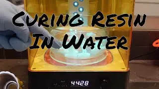 My Resin Routine, Why I Started Curing Under Water