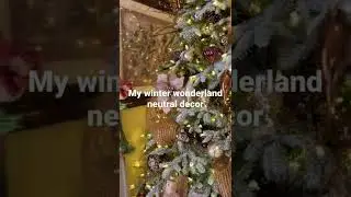 Take a peek at my neutral winter wonderland decor, it&rsquo;s February 15 and I still have my trees up!
