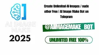 Create Unlimited AI Images for Free | AI Image Make Bot on Telegram 🚀
