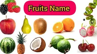 Learn 15 Fruit Names 🍋🥝 | Fruits Name & Spelling for Kids | Educational Video for Children |Phonics