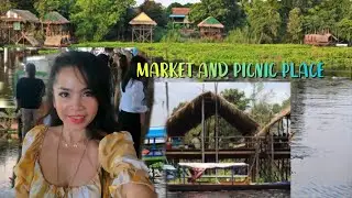 Kien Svay Krav, Popular market and picnic place for Cambodian people do at the weekend.