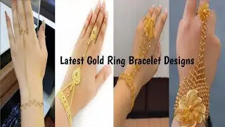 Gold Ring Bracelet Designs//Finger Ring Chain Bracelet// Gold Panjangla