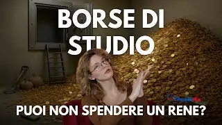 👨🏻&zwj;🎓STUDIARE GRATIS 🆓 - ecco le BORSE DI STUDIO che devi assolutamente conoscere😉