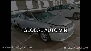 TOYOTA CAMRY 2005 4T1BE32KX5U952378