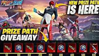 The King Of Fighters Prize Path Here/450 Free Coin Mythic Glider Prize Path/Free Upgradeable/PUBGM