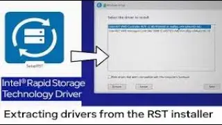 Hdd ssd not detecting while windows installation || How to extract RST VMD driver | 10thGen 11th gen