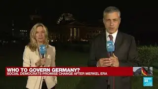 Who to govern Germany? Social Democrats promise change after Merkel era &bull; FRANCE 24 English