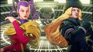 Street Fighter V. English Rose vs Russian Kolin (Ranked Match)