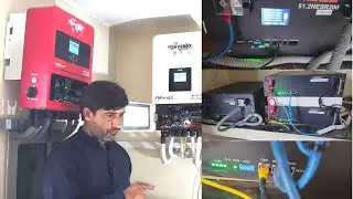 Method of connecting Narada lithium batteries with Inverex Nitrox Hybrid inverters 8 & 6 kW models