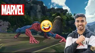 Spider man VS Iron Man 😂 Who will win ? #marvel #dacgames #archangamingofficial #avengers #trending