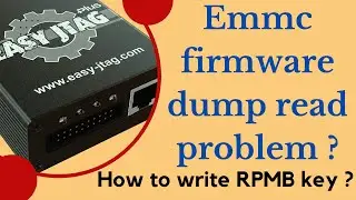 Решение проблемы с чтением файла дампа прошивки EMMC. Как записать ключ RPMB? Простой JTAG-бокс. ...
