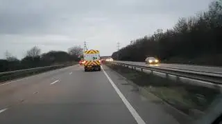 driving along the A12 going M25 261118