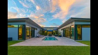 Mid-Century Modern Courtyard Home | Oakland Park FL Luxury Real Estate Near Wilton Manors