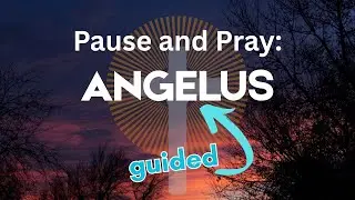 (GUIDED) Pause and Pray: The Angelus | A Daily Catholic Devotion (With Voice-Over)