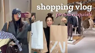 SHOPPING VLOG post seduta di armocromia 🌈🤎 ps: sono rimasta chiusa dentro al centro commerciale 