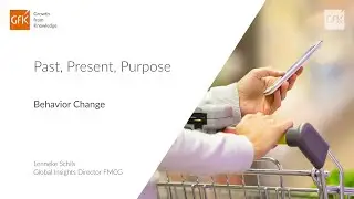 Consumer's behavior change: purpose driven brands and intention action gap - Past Present Purpose