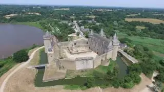 Château de Suscinio, Morbihan, Bretagne - DRONE