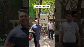 Wait For End 🔥😀. #shorts #ytshorts #tharvsdefender #roast #funny