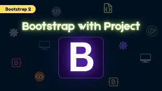 🔥Bootstrap Project Part 2: Hero Section & Footer Complete Design (Hindi)