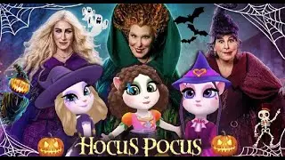 MY TALKING ANGELA 2 || HOCUS POCUS || HALLOWEEN PARTY  COSPLAY  NEW UBDATE GAMEPLAY