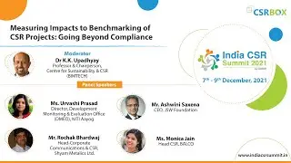 Panel Discussion | Measuring Impacts to Benchmarking of CSR Projects: Going Beyond Compliance