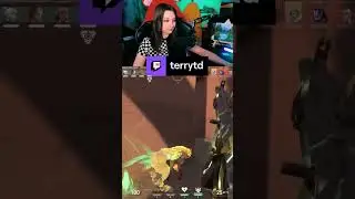 Упс, спалилась #terrytd #valorant #Twitch #shorts