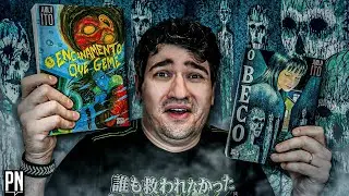 PESADELOS DE JUNJI ITO! Dois mangás em que ele SE SUPERA na criatividade | Pipoca e Nanquim 526