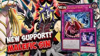 NEW MALEFIC SUPPORT! LIMIT-OVER COLLECTION THE HEROES | YUGIOH