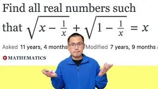 解根式方程，但是用三角形！