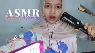 ASMR Haircut Roleplay💇‍♀️ | Mouth Sound, Tapping, Talking👄