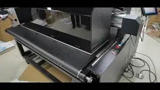 Robotjet configure A3+ piezoelectric printhead single pass digital printer