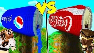 CASA COCA COLA contro CASA PEPSI su MINECRAFT!