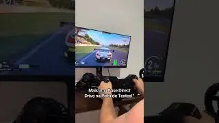 Mais uma base direct drive em testes #addon #directdrive #simracing #simulatorgames #basedirectdrive