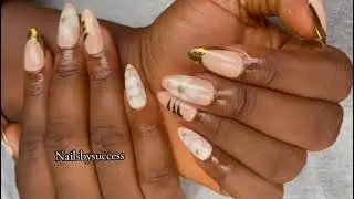 so pretty 😍💕 #nailtech #nails #nailart